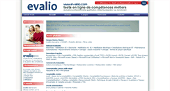 Desktop Screenshot of evalio.com
