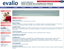 Tablet Screenshot of evalio.com